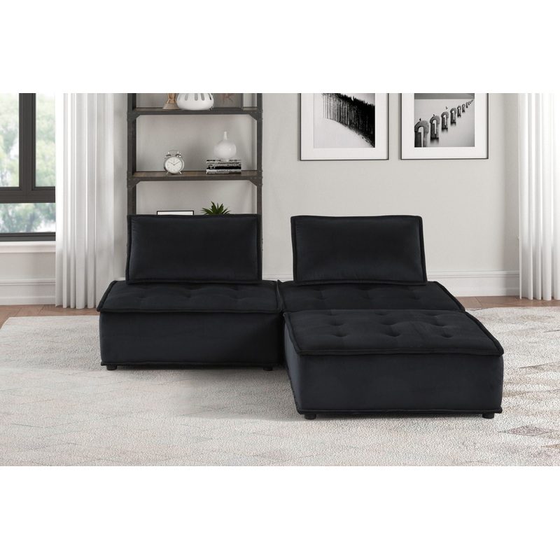 Anna – Stylish Sectional Sofa Ottoman