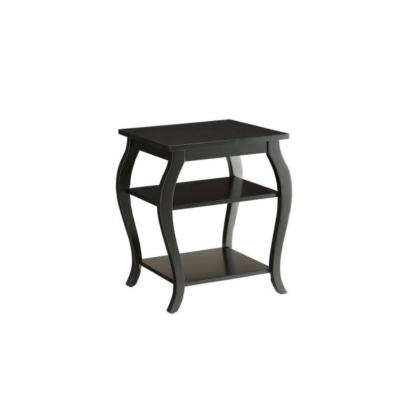 Becci – End Table|Teal|Walnut|Black