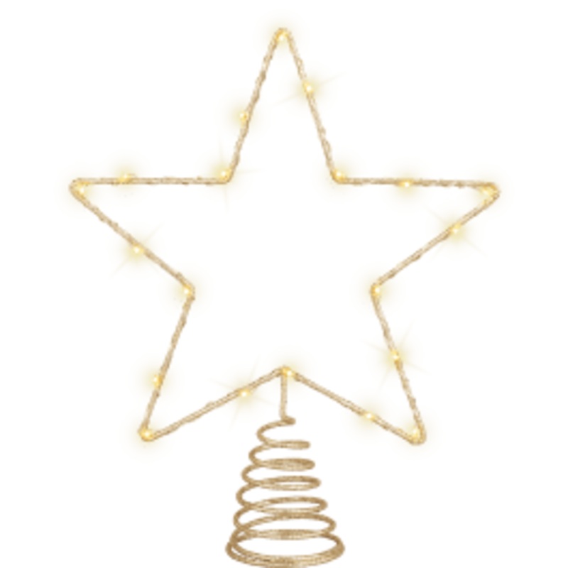 STAR-SHAPED LED STAR TIP WHITE LIGHT