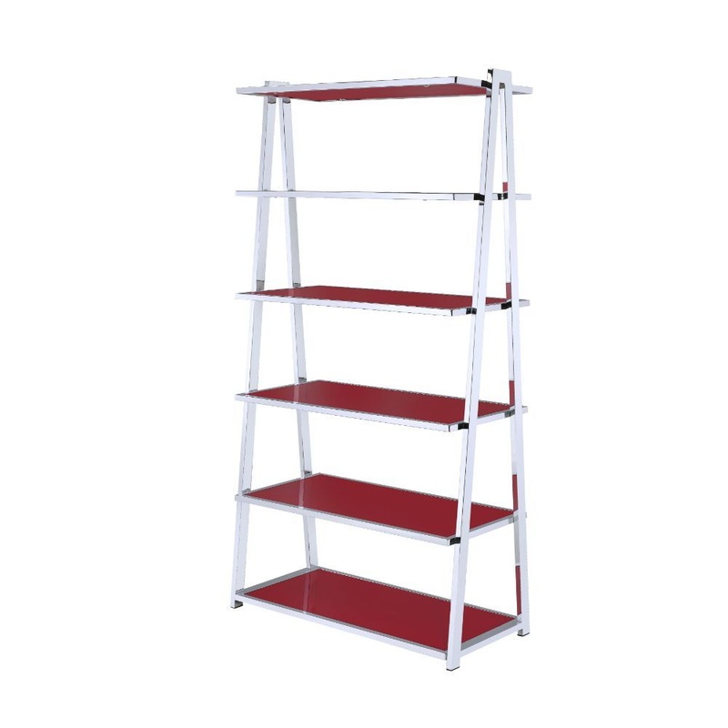 Coleen – Bookshelf|Red|White