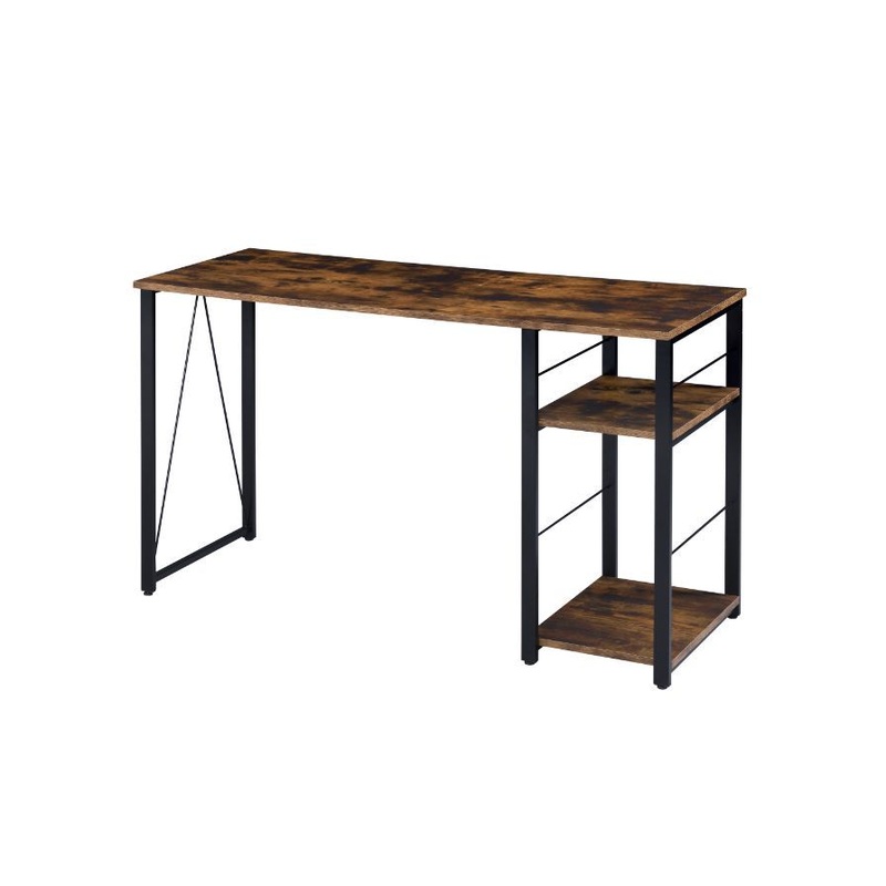 Vadna – Writing Desk|Black|Dark Brown|White