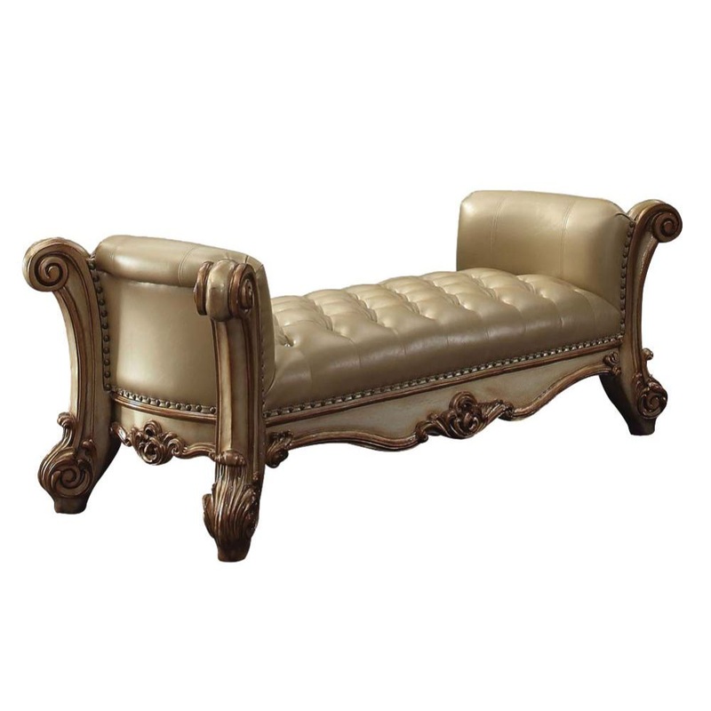 Vendome – Bench|Cherry|Bone|Antique Pearl