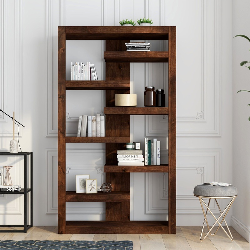Sausalito – 6 Shelf Bookcase – Whiskey