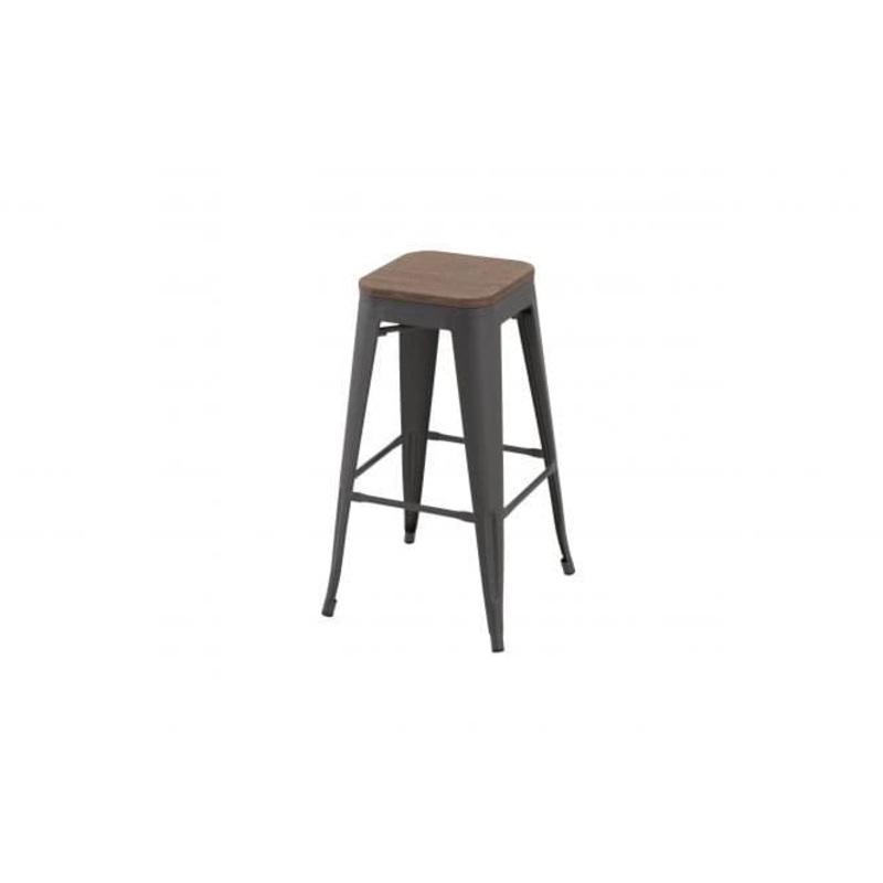 Bar stool 76X46.5X46.6 steel bamboo
