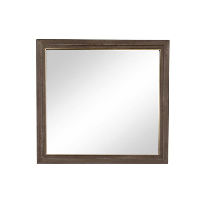 Tango – Mirror – Sandblasted Walnut