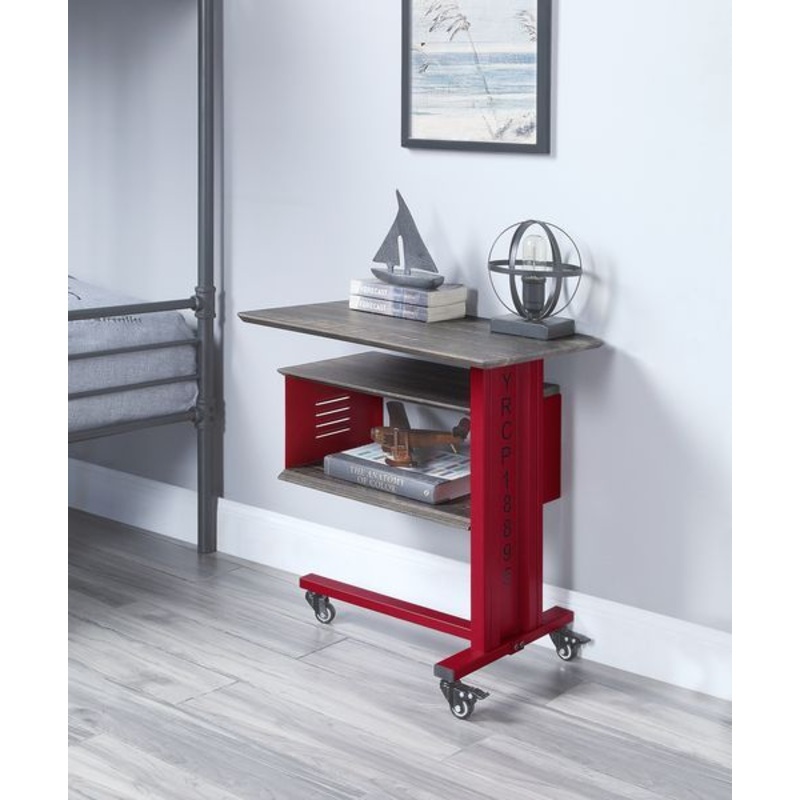 Cargo – Accent Table w/Wall Shelf