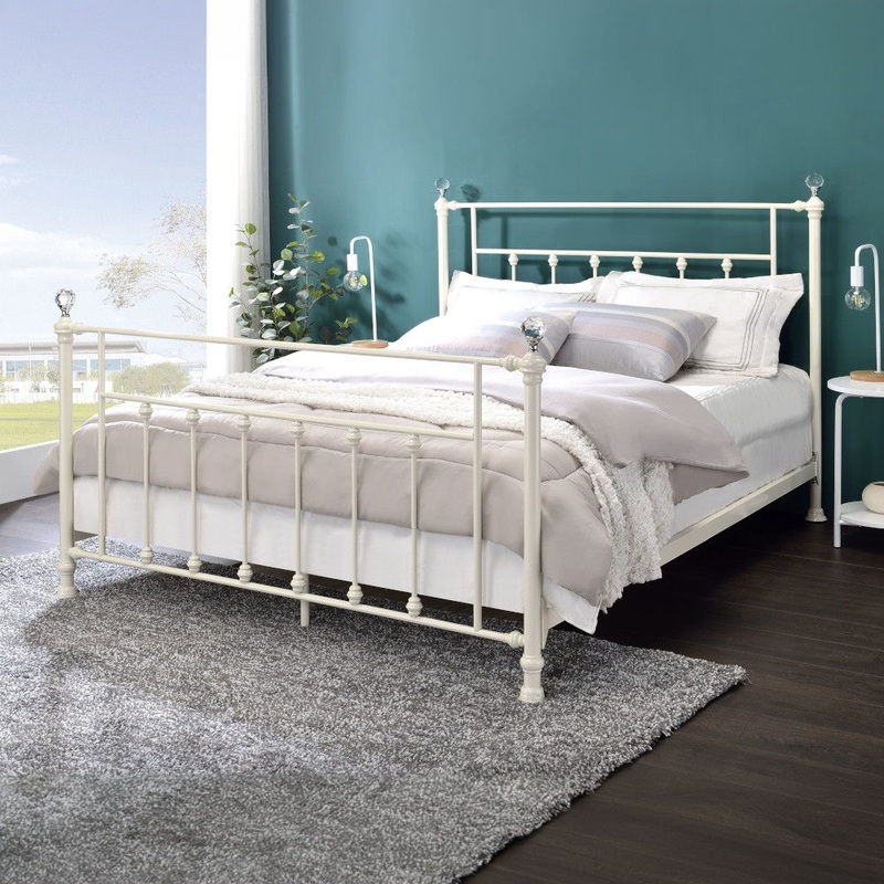Comet – Bed|White|Queen|Full