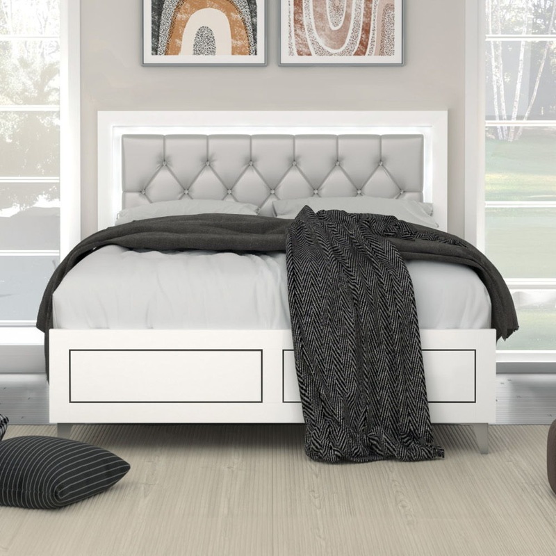 Casilda – Bed|White|Queen|King