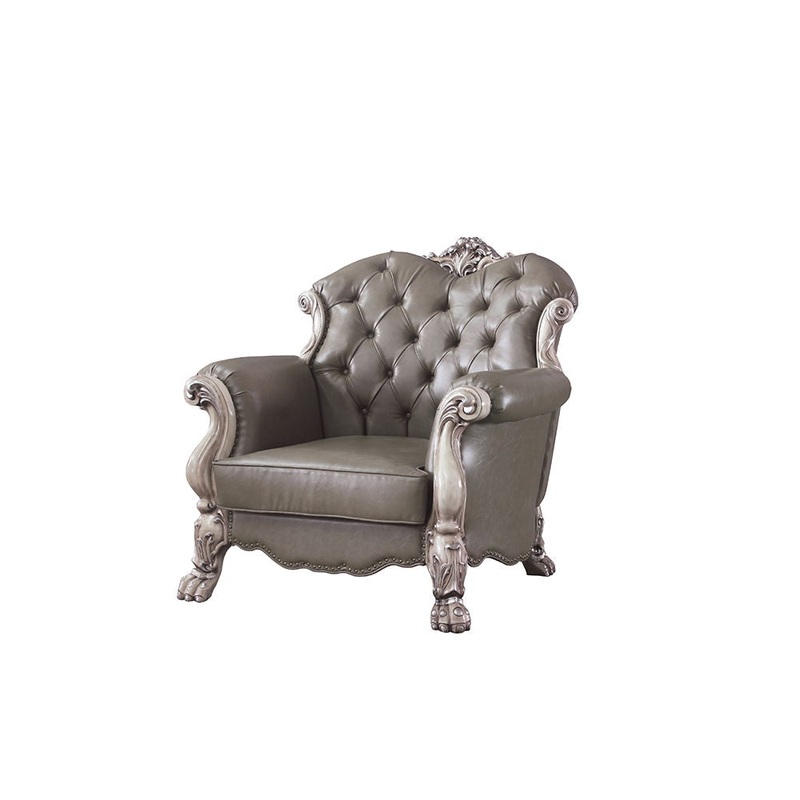 Dresden – Chair w/1 Pillow|Vintage Bone White|Bone White