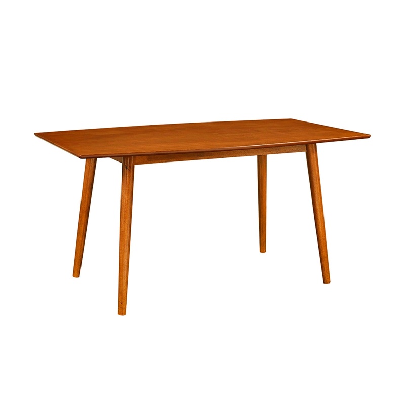 Mid-Century Modern Minimalist Dining Table – Acorn