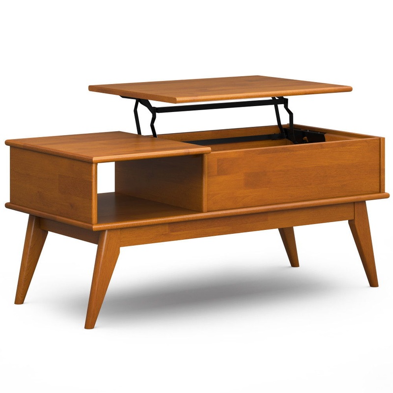 Draper – Lift Top Coffee Table – Teak
