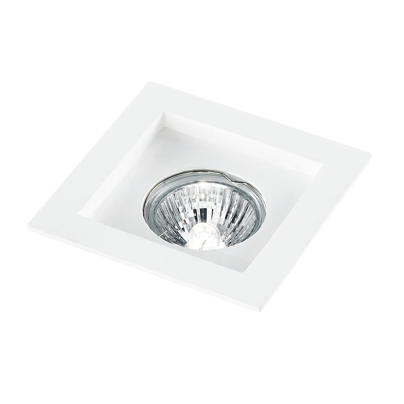 RECESSED SPOTLIGHT PHANTOM PLASTER 7.3X7.3 CM GU10=50W