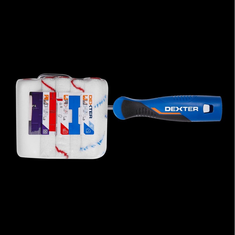 DEXTER MINI ROLLER HANDLE+MIX 10 REFILLS KIT