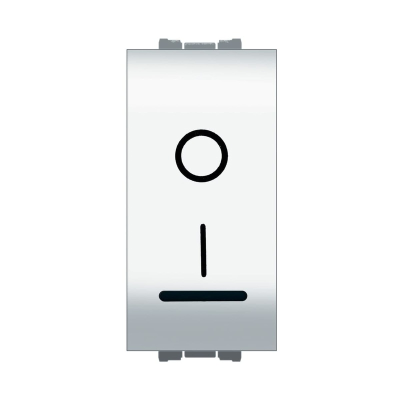 ILLUMINABLE FLEXI DOUBLE-POLE SWITCH WHITE