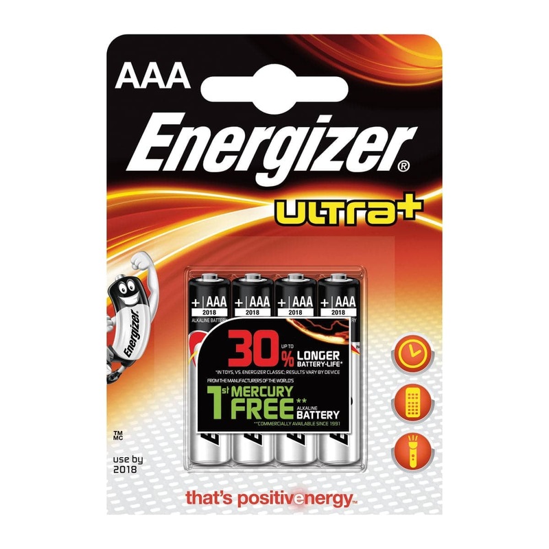 6 AAA ALKALINE MINISTYL BATTERIES