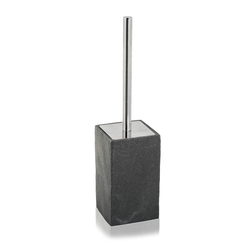 SYL TOILET BRUSH HOLDER SLATE EFFECT