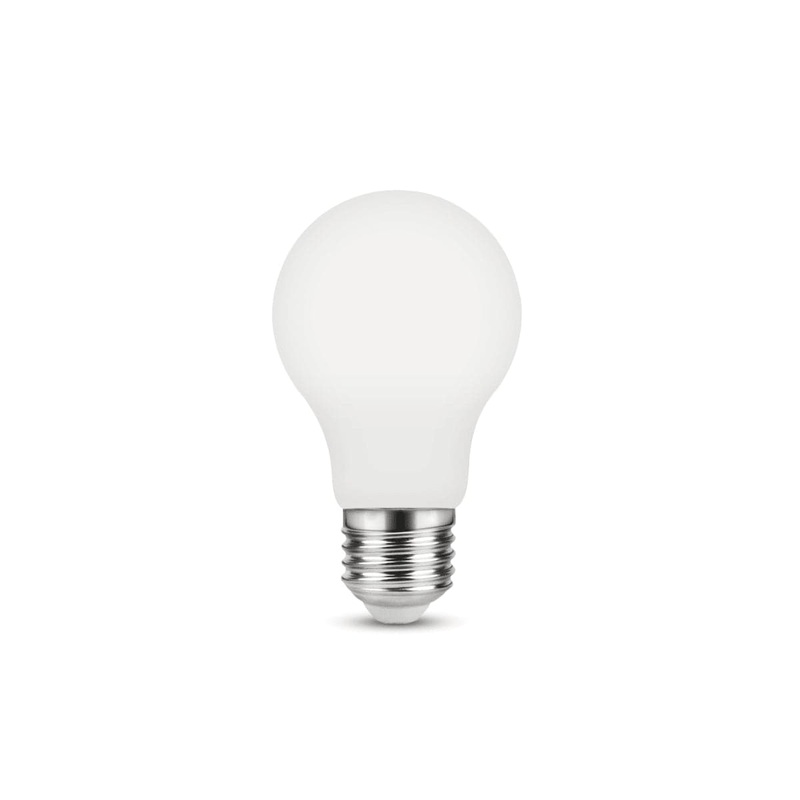 LED BULB E27=60W DROP FROSTED WARM LIGHT