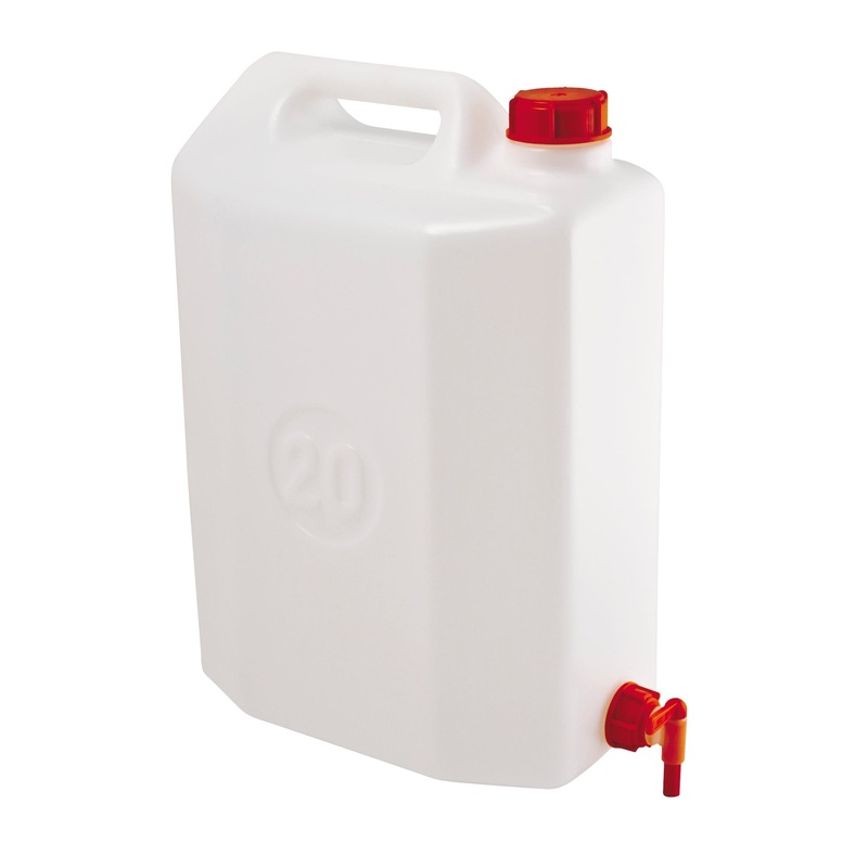 20LT PLASTIC JERRY CAN WITH TAP
