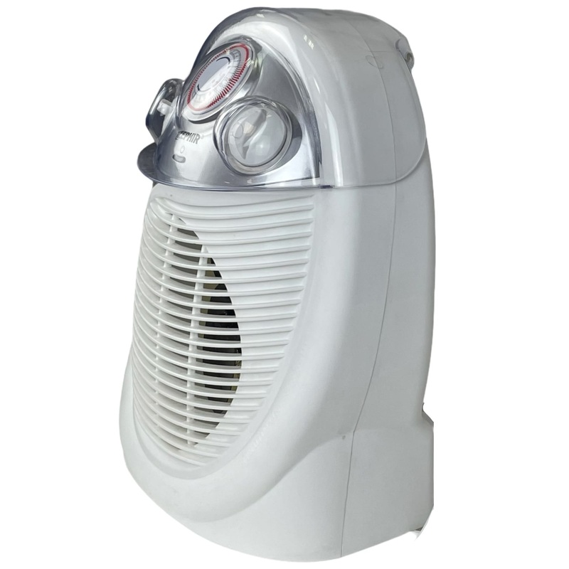 TERMOCONFORT PLUS TERMOVENTILATORE 2 KW 1/2 KW PROTEZONE IP21, TIMER 24H,