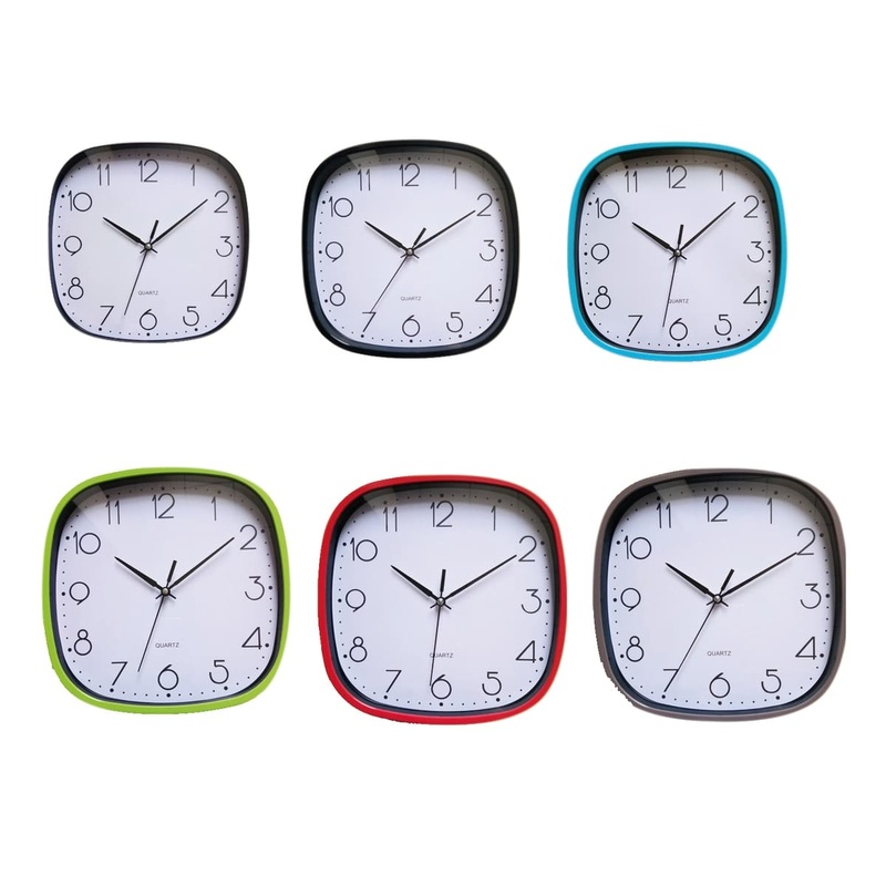 ANDROMEDA PVC WALL CLOCK 25.5X4.5CM