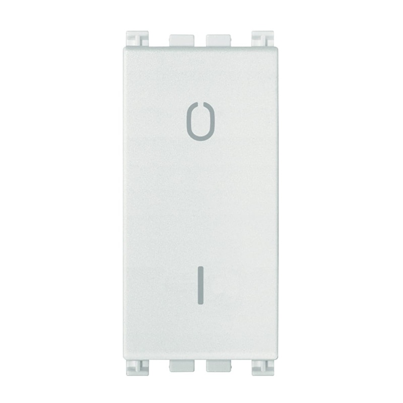 ARKE DOUBLE POLE SWITCH WHITE ILLUMINABLE