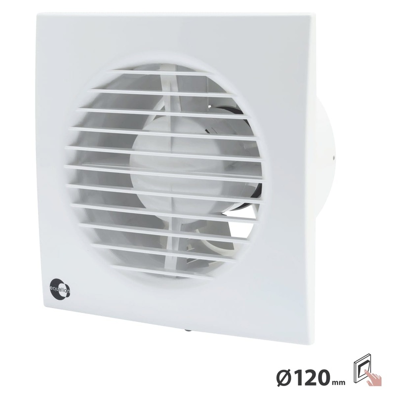 120MM DIA AIR ASPIRATOR WITH SWITCH AND FILTER