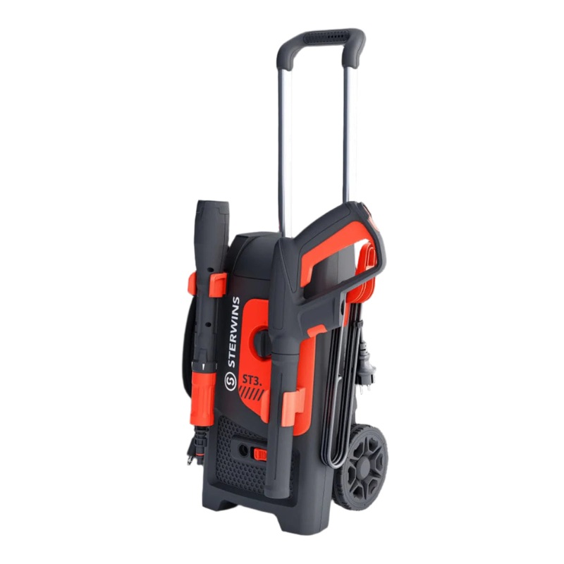 STERWINS ST3 PRESSURE WASHER MAX PRESSURE 150BAR WITH LARGE NOZZLE GUN 5 IN 1