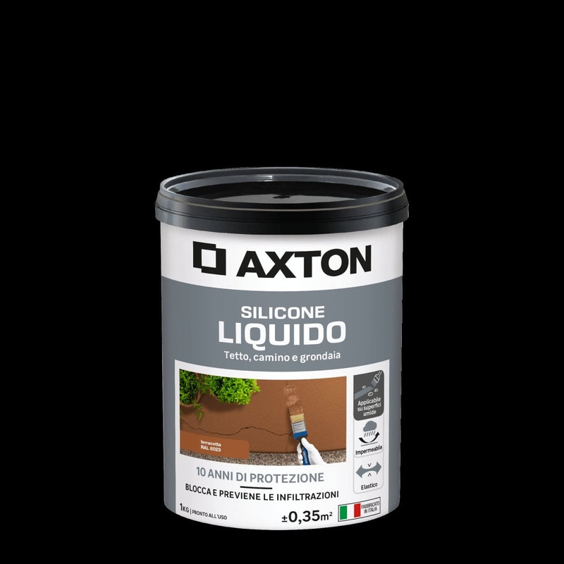 WATERPROOFING LIQUID SILICONE TERRACOTTA AXTON 1 KG