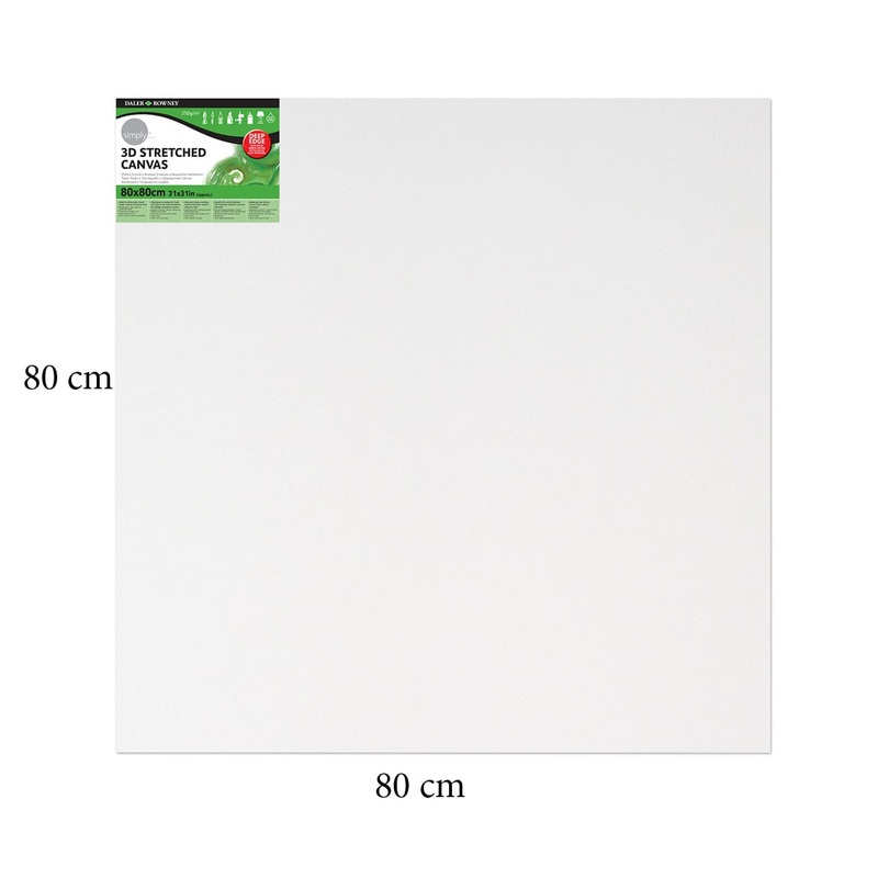 3D PAINTING CANVAS 80X80 CM