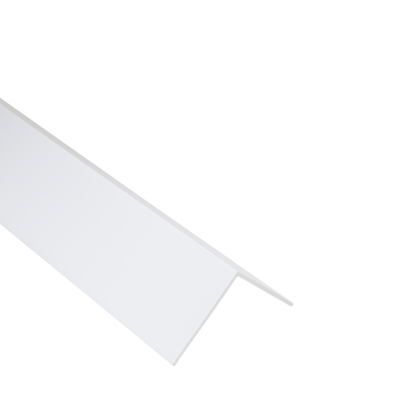 ANGULAR AND PVC PROFILE 40X40X1.5MM 2.6M OPAQUE WHITE