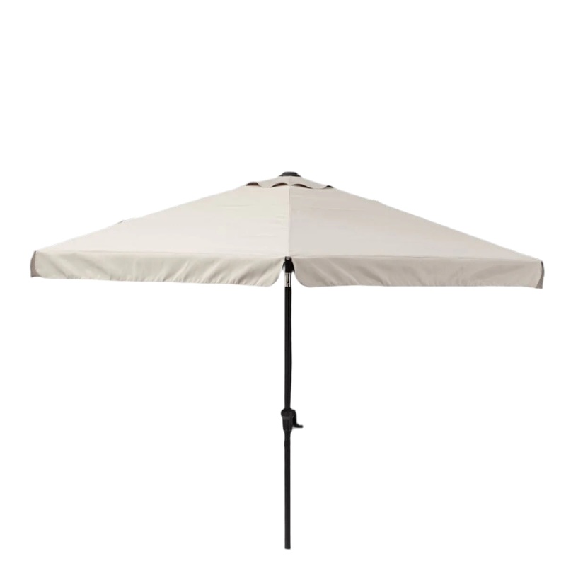 AVEA NATERIAL ALUMINUM UMBRELLA WITH POLYESTER CANVAS DOVE GREY D 3 M