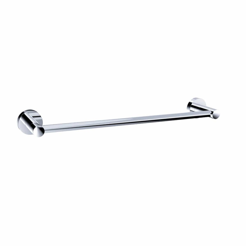 TOWEL HOLDER 35 CM SCREWS OR ADHESIVE STYLE SENSEA CHROME