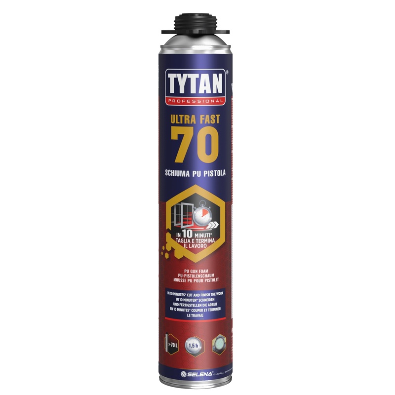 ULTRA FAST B2 POLYURETHANE WINDOW AND DOOR FILLING FOAM FOR TYTAN 870M GUN