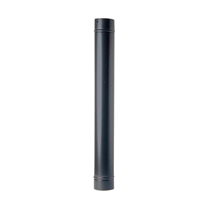 WOOD PIPE THICKNESS 0.5MM L 1000 DIA120 MM ENAMELLED BLACK