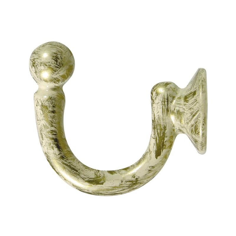 2 IVORY GOLD CLOUD HOOKS D20