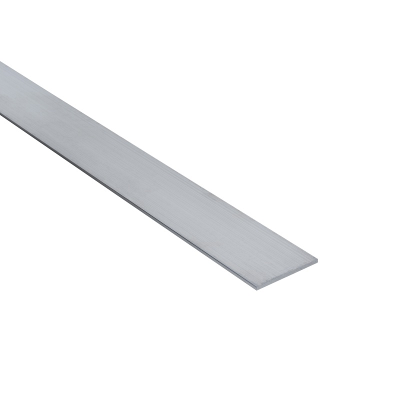 30X2MM NATURAL ALUMINUM FLAT PROFILE 2.5M MATTE
