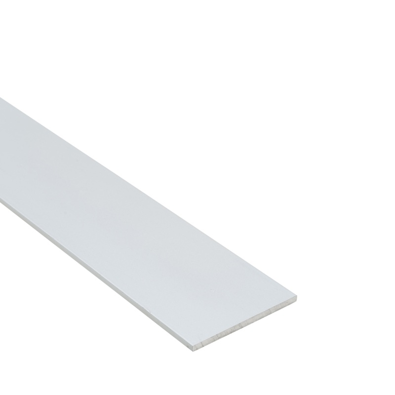 50X3MM ANODISED ALUMINIUM FLAT PROFILE 1M MATT
