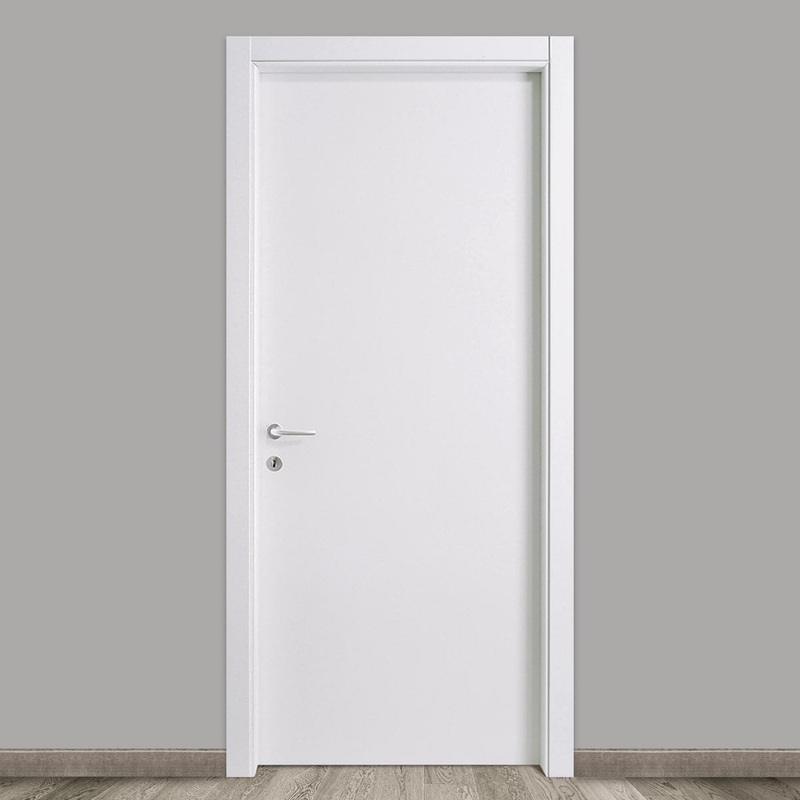 VEGA REVERSIBLE HINGED DOOR 210 X 80 WHITE LACQUERED