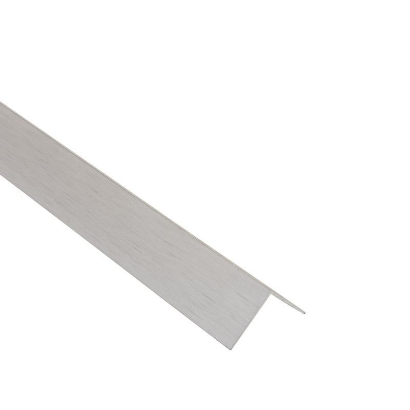 25X25X1MM ANODIZED ALUMINUM ANGLE PROFILE 1M BRUSHED NICKEL