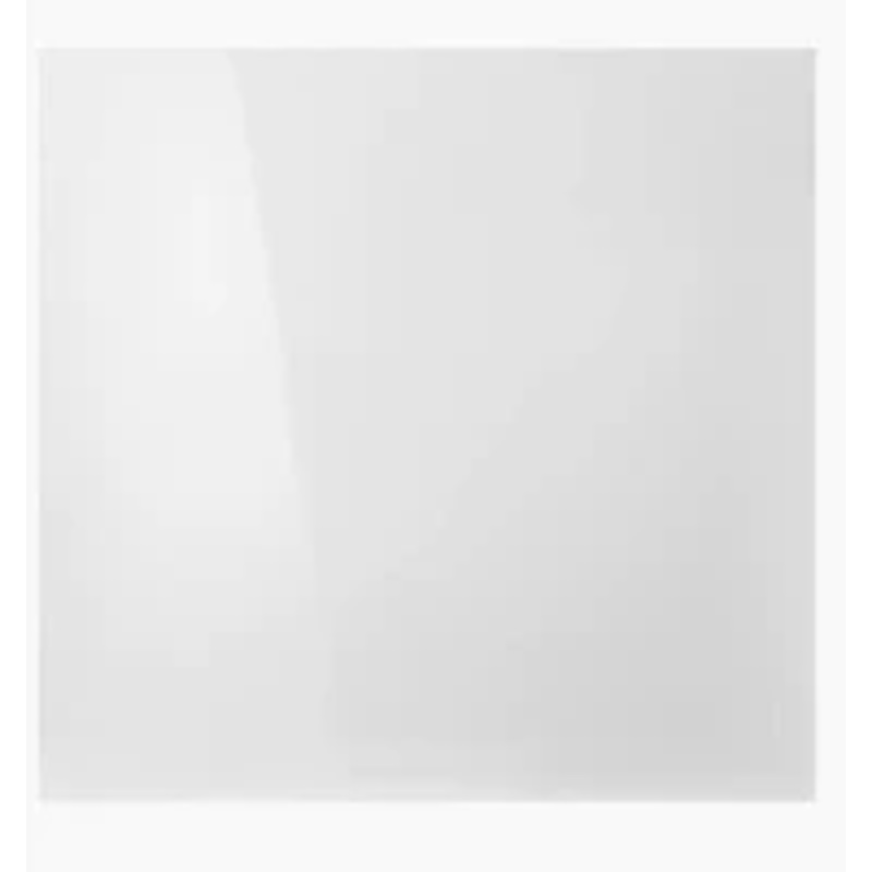 90X49CM WHITE ALUMINUM SPLASH GUARD PANEL