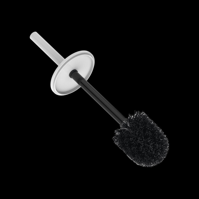 TOILET BRUSH ESSENTIAL MATT WHITE
