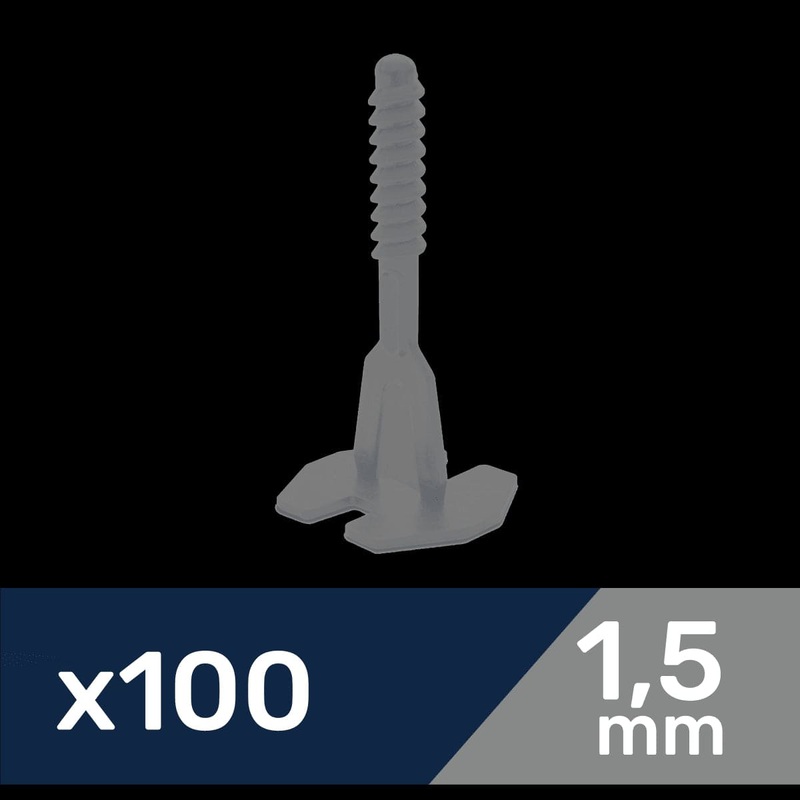 100 1.5 MM X CYLINDER QUICK LEVEL JOINT SCREWS
