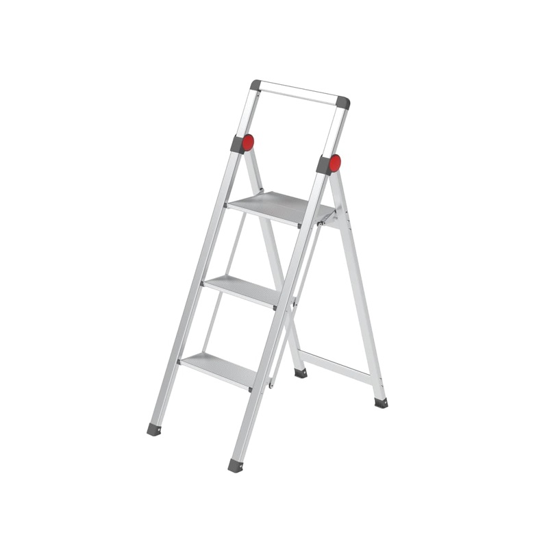 ALUMINUM MINISLIMSTEP STOOL 3 STEPS,CAPACITY 150KG