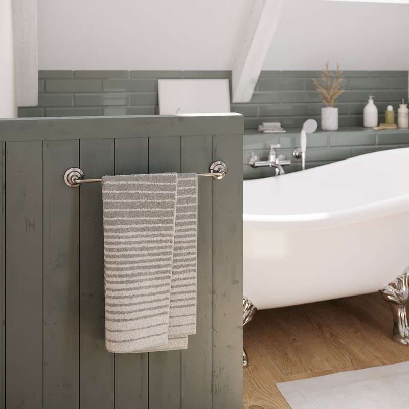 TOWEL RACK 40CM CHARM CHROME