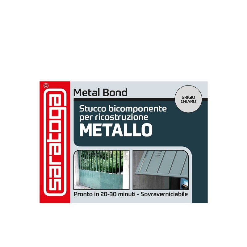 TWO-COMPONENT METAL PUTTY METAL BOND SARATOGA 500 ML