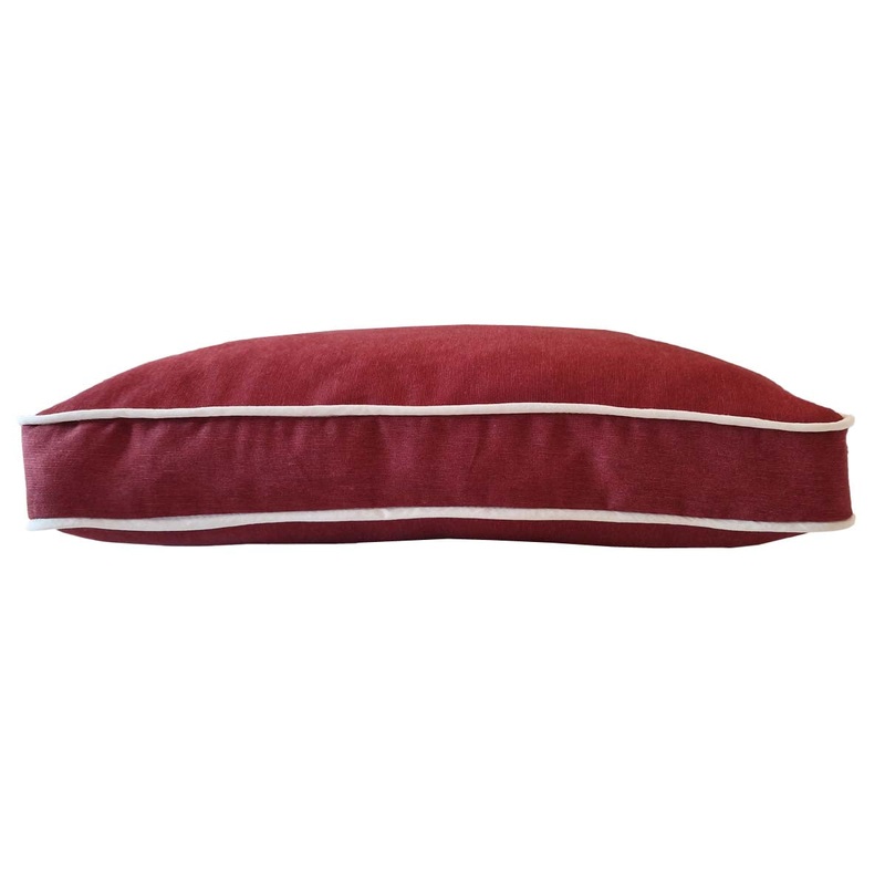 30X50 COCKTAIL MATTRESS PILLOW DOUBLE COTTON PIPING