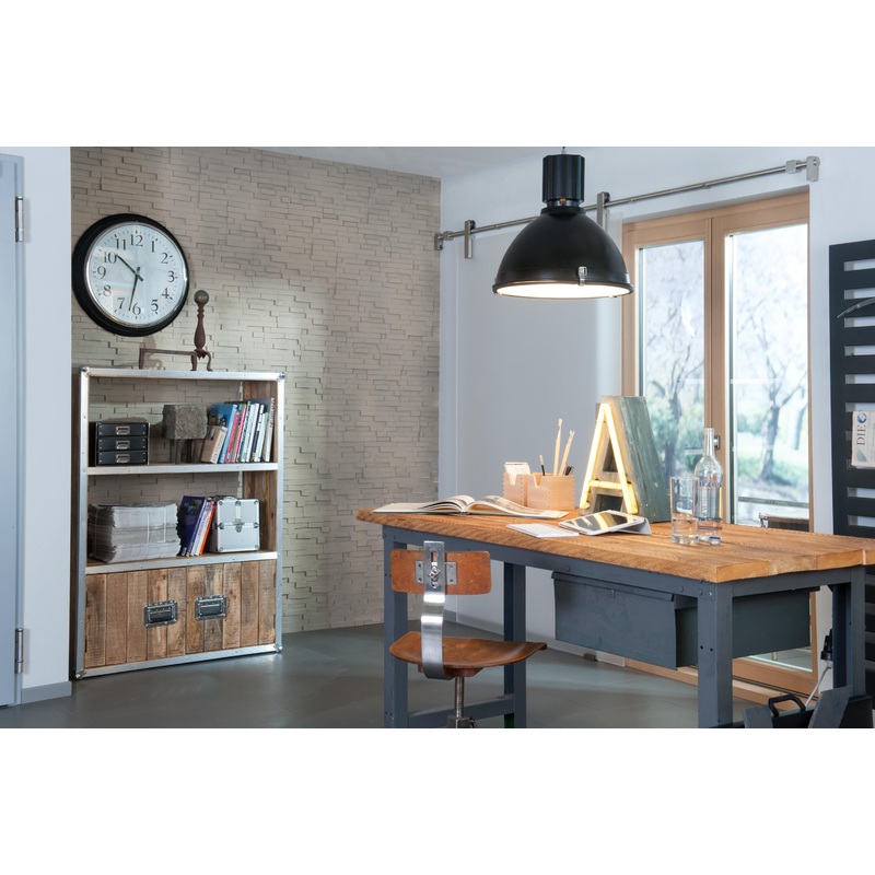 5 POLYSTYRENE DECORATIVE WALL PANELS 50X20CM STONE EFFECT 0.5SQM