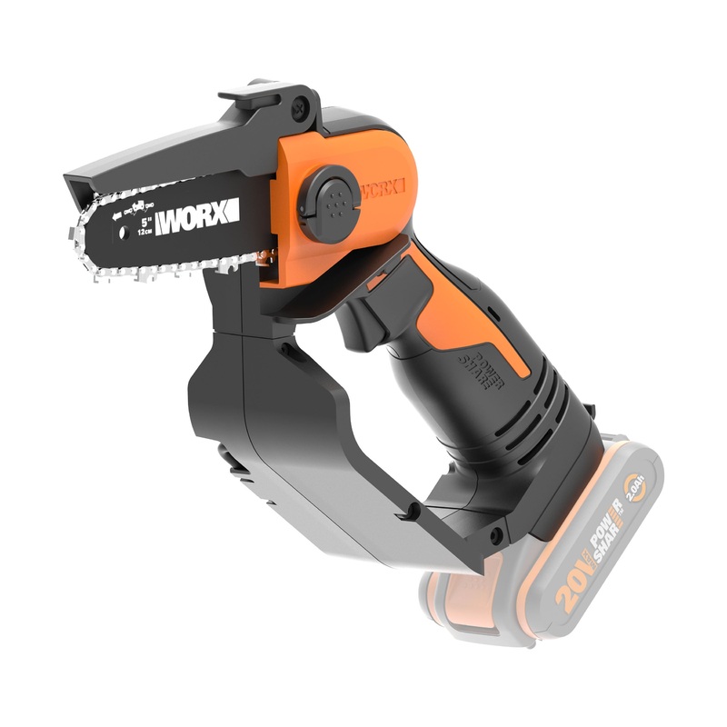 WORX BATTERY OPERATED MULTIFUNCTION PRUNER 20V BLADE 12CM BATTERY AND CHARGE NOT INCLUDED