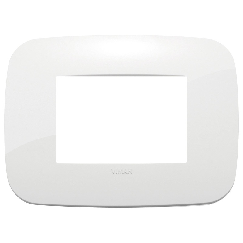 ARKE ROUND PLATE 3 PLACES WHITE