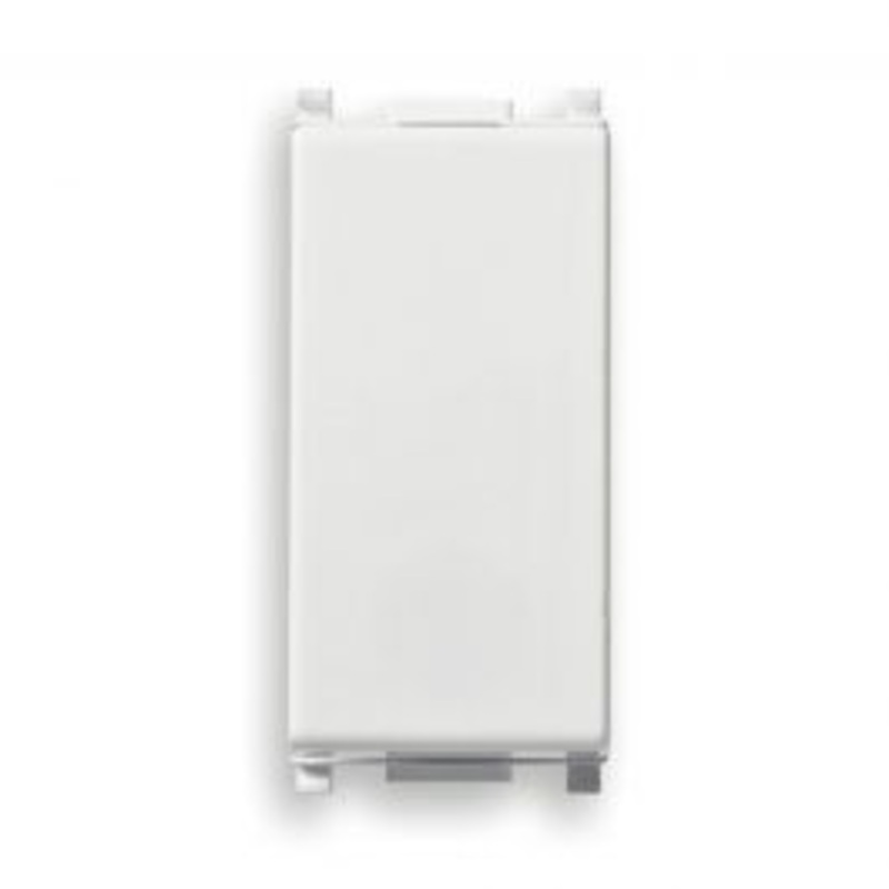 UNIPOLAR PLANA BUTTON 10A WHITE